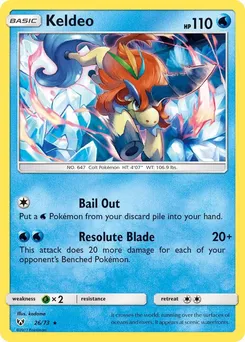 Keldeo 26/73 · Légendes Brillantes