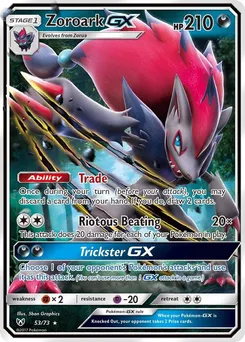 Zoroark GX 53/73 · Légendes Brillantes