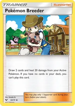 Éleveuse de Pokémon 63/73 · Légendes Brillantes