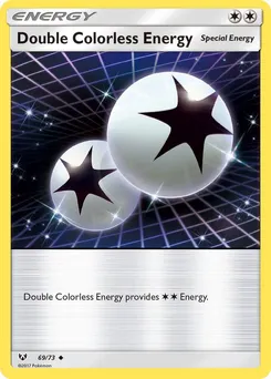 Double Énergie Incolore 69/73 · Légendes Brillantes