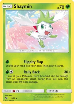 Shaymin 7/73 · Légendes Brillantes