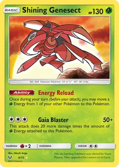 Genesect Brillant 9/73 · Légendes Brillantes