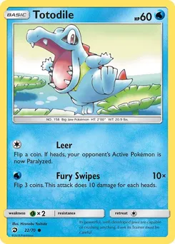 Totodile 22/70 · Dragon Majesty