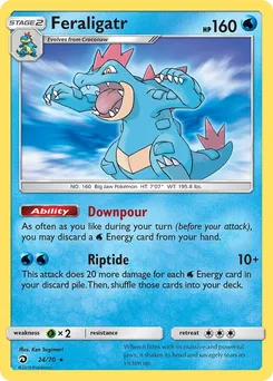 Feraligatr 24/70 · Dragon Majesty