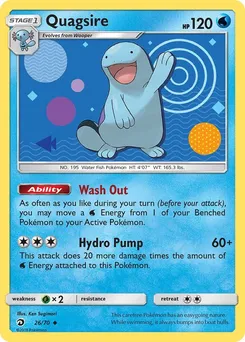Quagsire 26/70 · Dragon Majesty