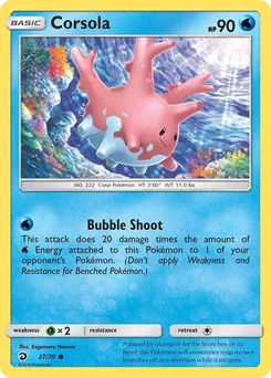 Corsola 27/70 · Dragon Majesty