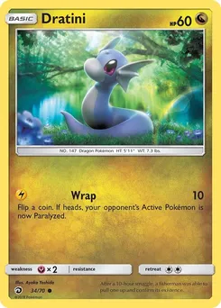 Dratini 34/70 · Dragon Majesty