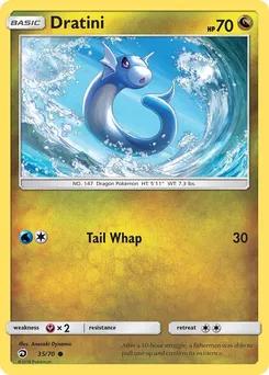 Dratini 35/70 · Dragon Majesty