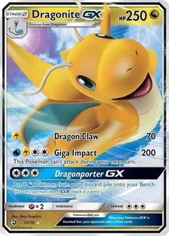 Dragonite GX 37/70 · Dragon Majesty