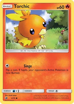 Torchic 4/70 · Dragon Majesty