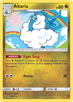 Altaria 40/70 · Dragon Majesty