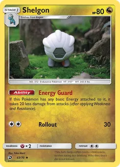 Shelgon 43/70 · Dragon Majesty