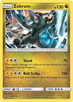 Zekrom 46/70 · Dragon Majesty