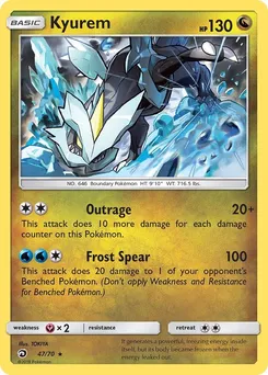Kyurem 47/70 · Dragon Majesty