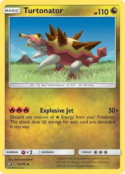 Turtonator 50/70 · Dragon Majesty