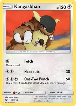 Kangaskhan 55/70 · Dragon Majesty