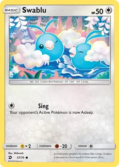 Swablu 57/70 · Dragon Majesty